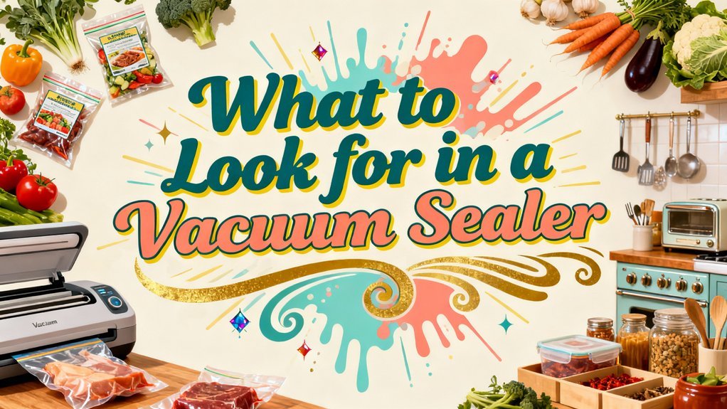 key features of vacuum sealers
