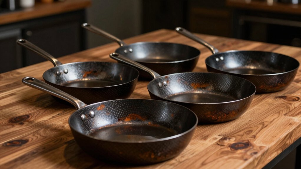lifetime lasting carbon steel skillets