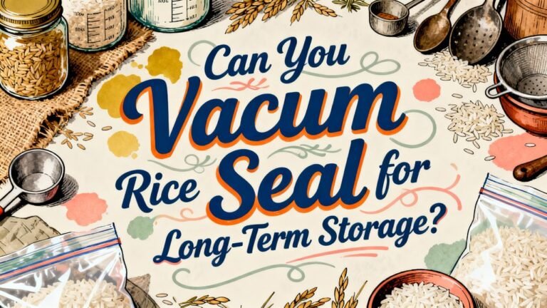 long term rice storage method