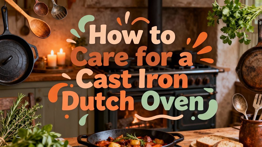 maintain cast iron cookware