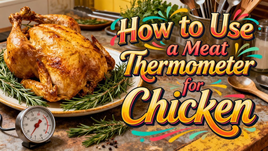 measure chicken internal temperature
