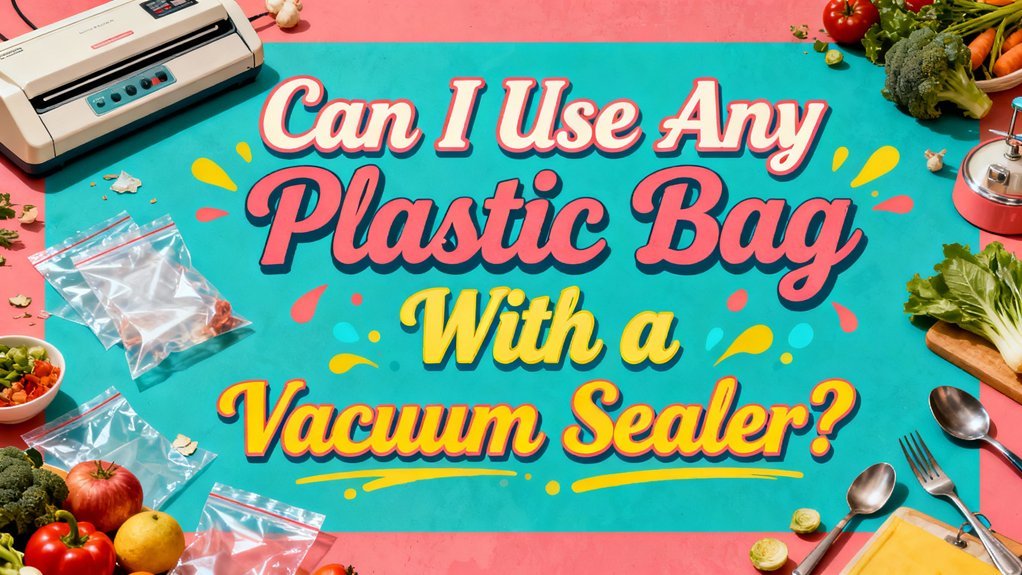 Can I Use Any Plastic Bag With a Vacuum Sealer?