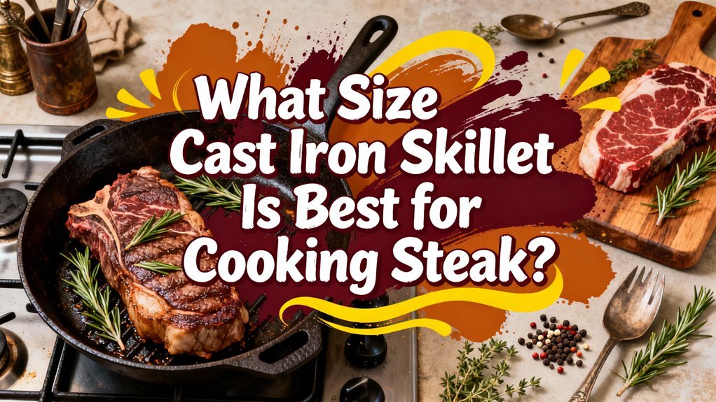 optimal cast iron size