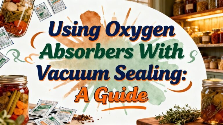 oxygen absorbers for vacuum sealing
