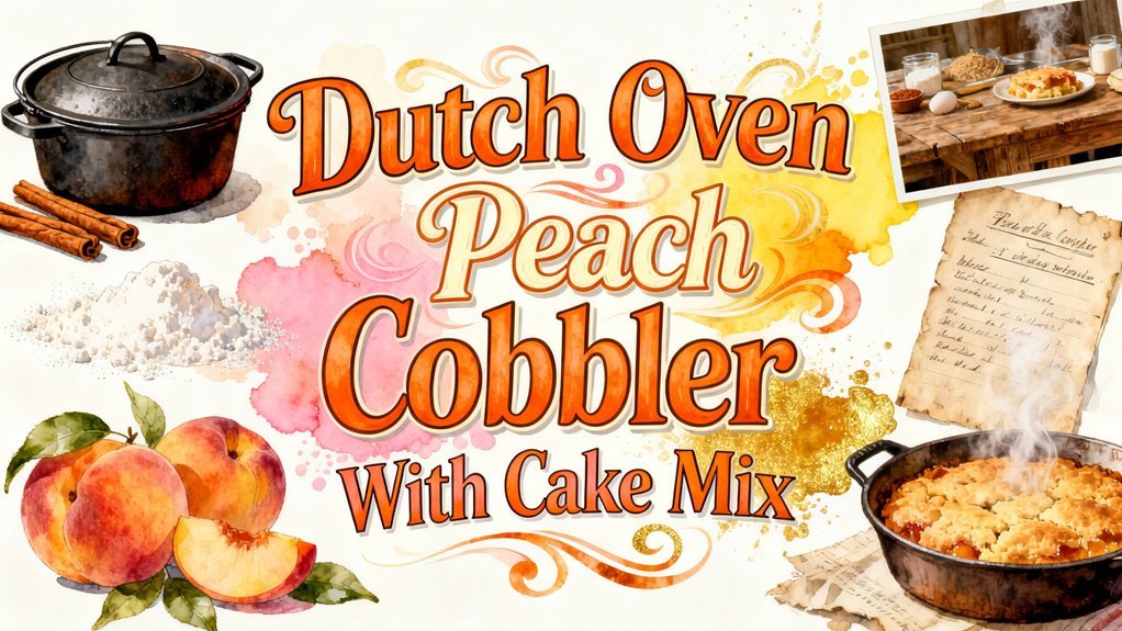 peach cobbler using cake mix