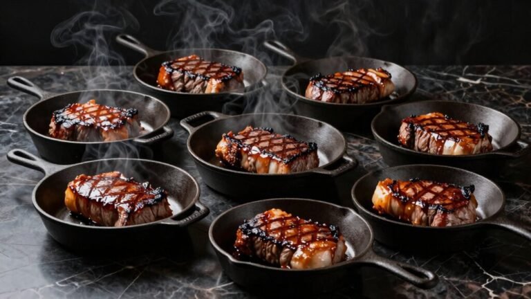 perfectly seared steak cast iron skillets