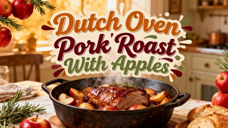 pork roast with apples