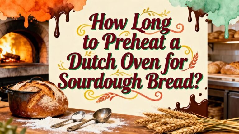 preheat dutch oven adequately