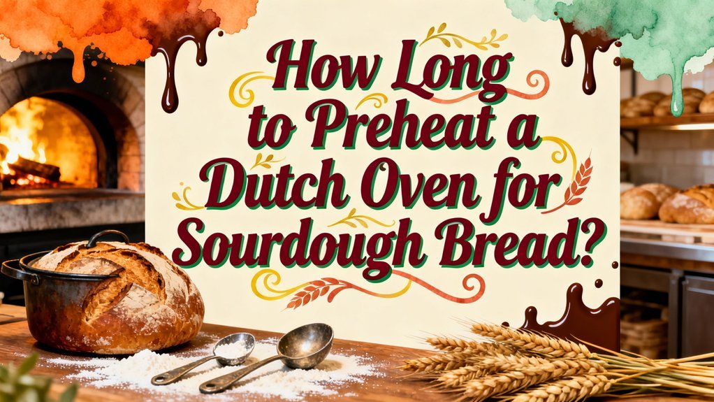 preheat dutch oven adequately