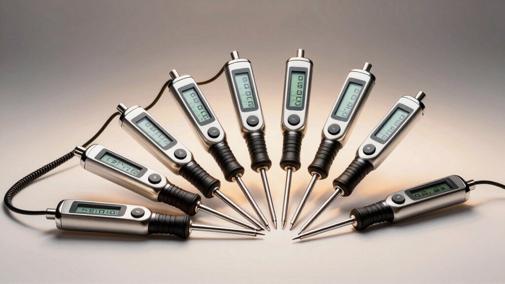 programmable digital meat thermometer