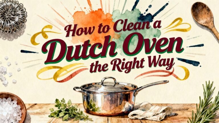 proper dutch oven cleaning