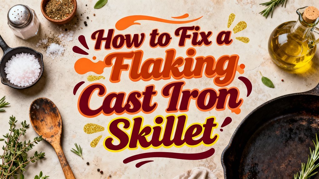 restore cast iron skillet