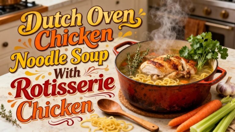 rotisserie chicken noodle soup