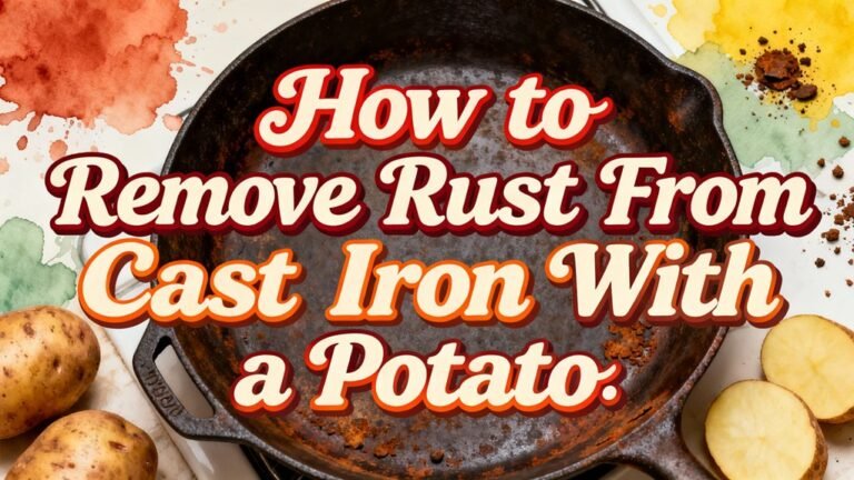 rust removal using potato