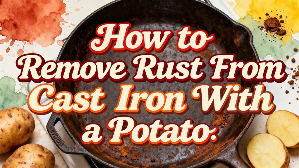 rust removal using potato