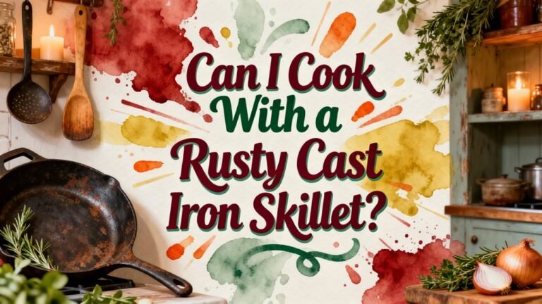 rusty skillet cooking concerns