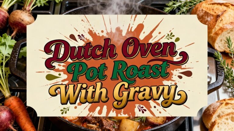 savory dutch oven roast