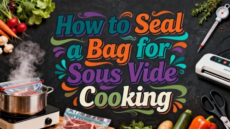 seal bags for sous vide