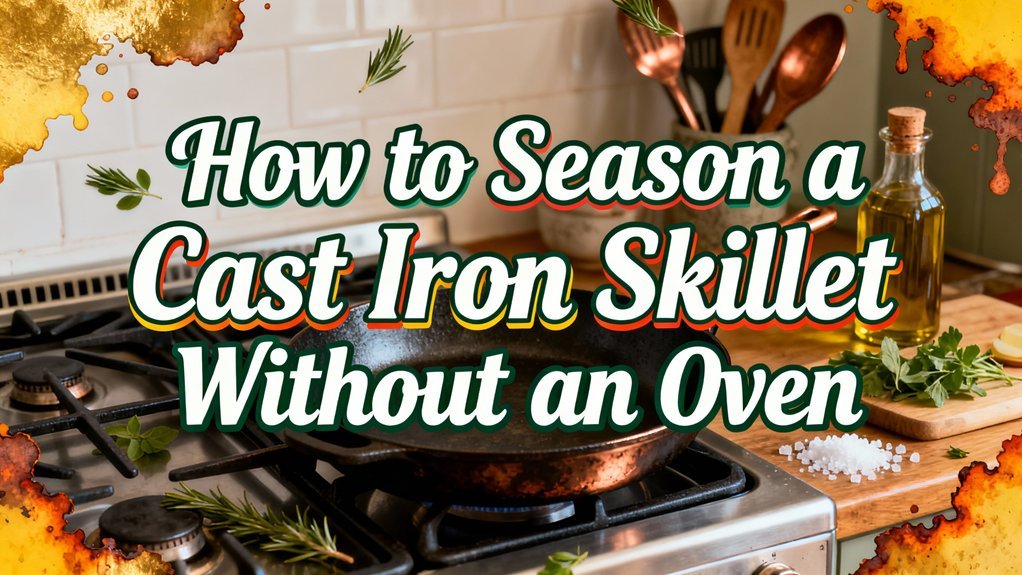 seasoning cast iron skillets