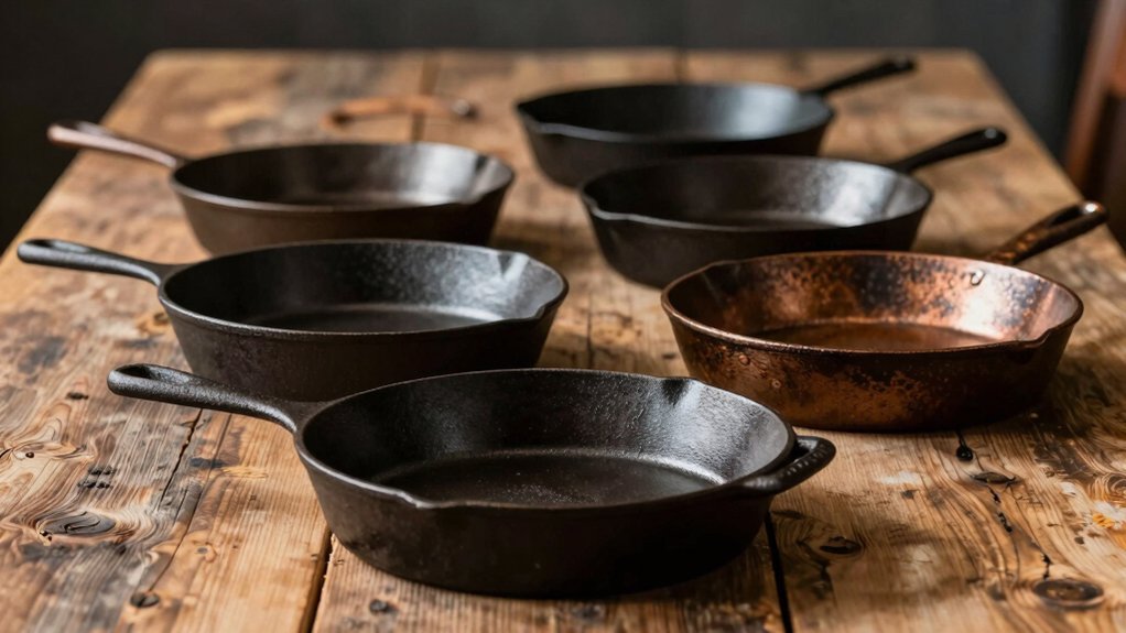 serious home cast iron skillets