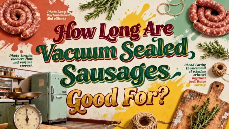 shelf life of sausages