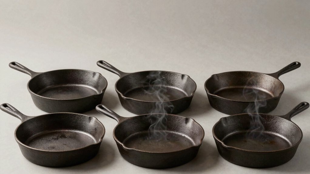 skillets broiling artfully cast iron