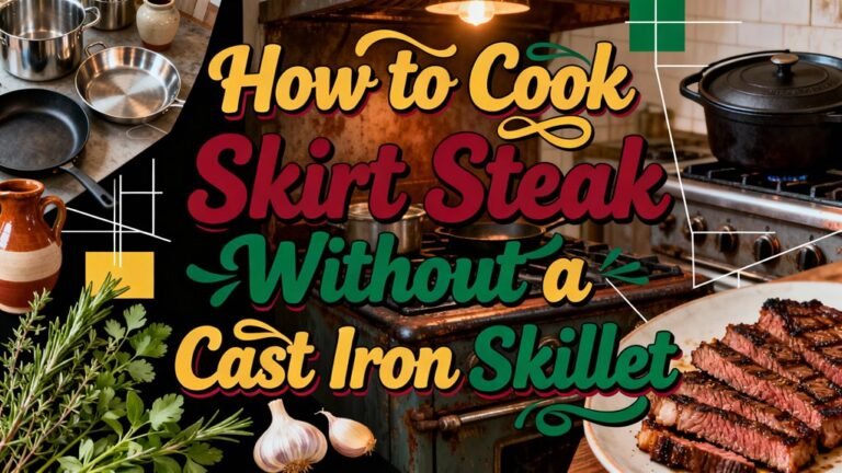 skirt steak cooking alternatives