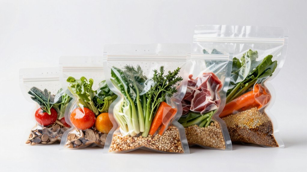 small vacuum seal food bags