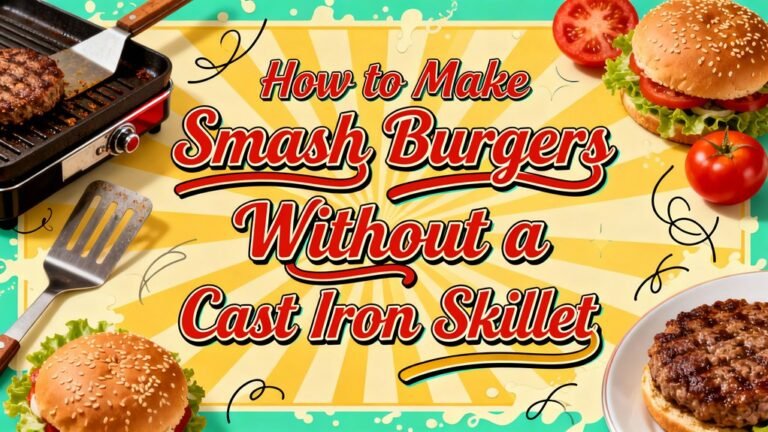 smash burgers without skillet