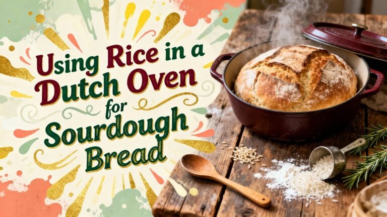 sourdough bread in dutch oven