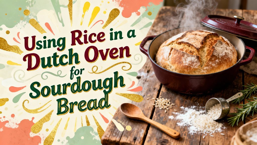 sourdough bread in dutch oven