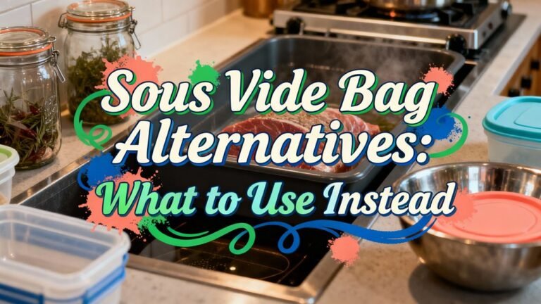 sous vide bag substitutes available