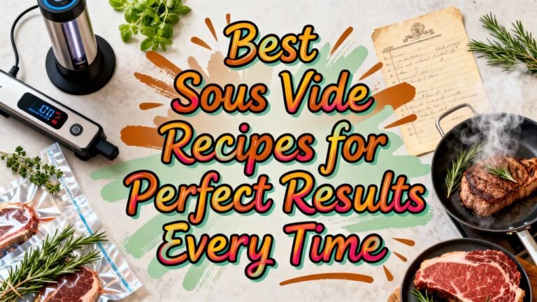 sous vide cooking perfection