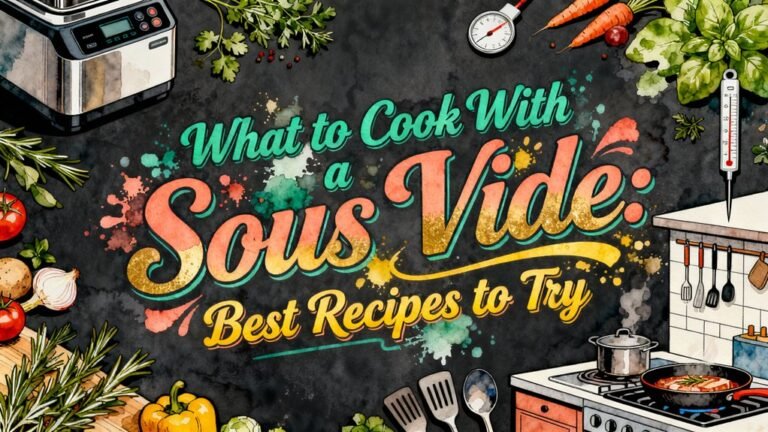 sous vide cooking recipes