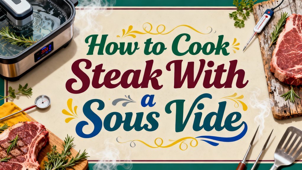 sous vide steak cooking