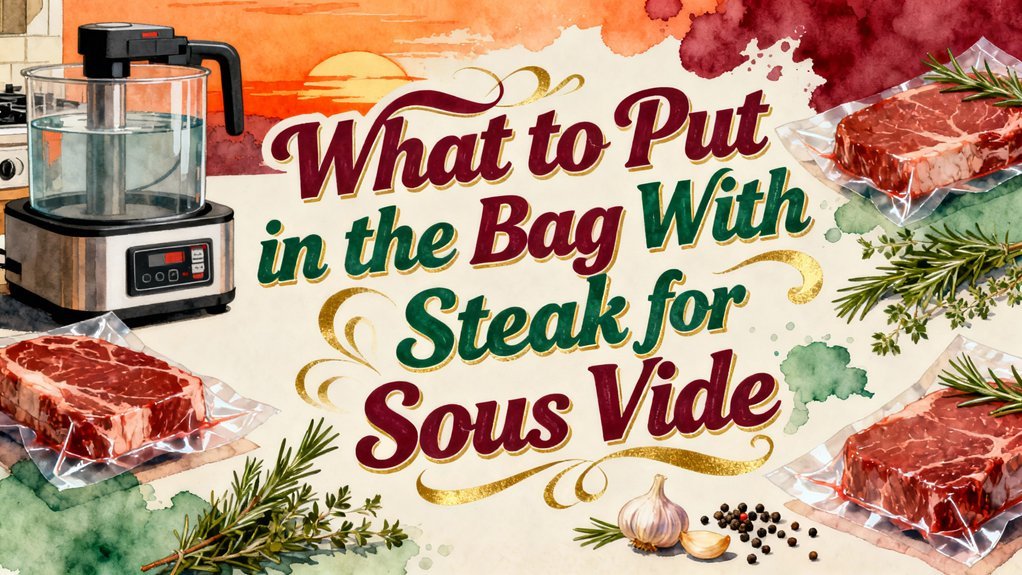 sous vide steak ingredients