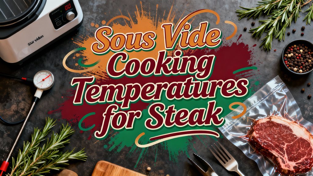 sous vide steak temperatures