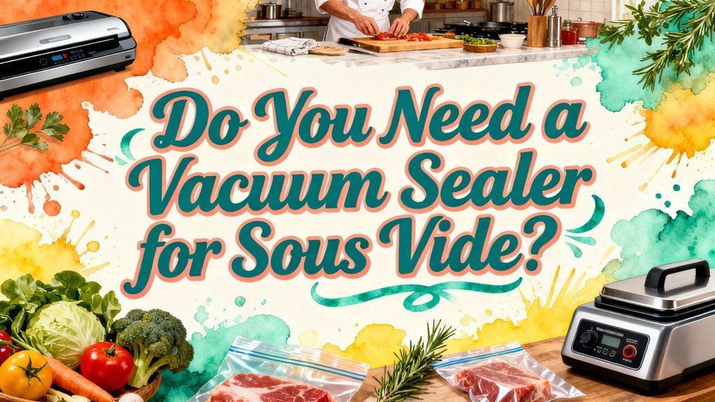 sous vide vacuum sealing necessity