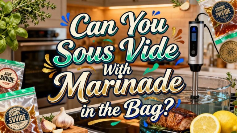 sous vide with marinade