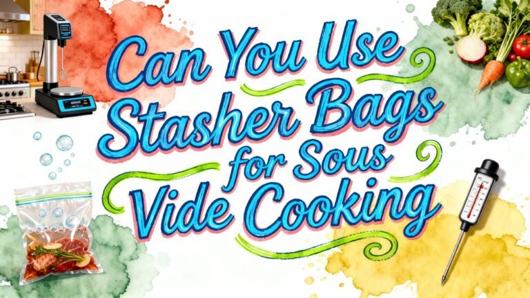 stasher bags for sous vide