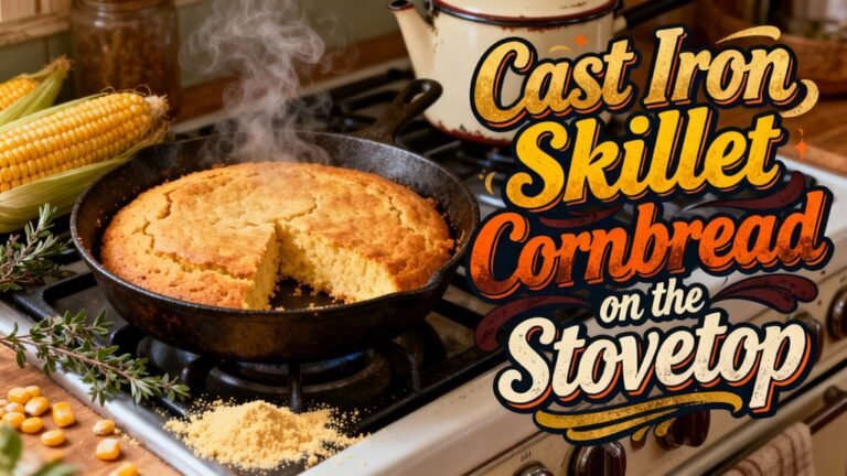 stovetop cast iron cornbread