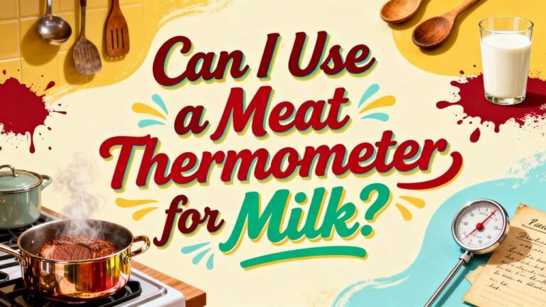 thermometer usage for milk