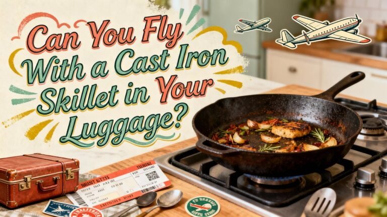 traveling with cast iron