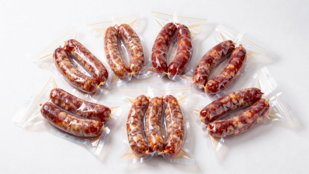 vacuum seal sausage freshness months