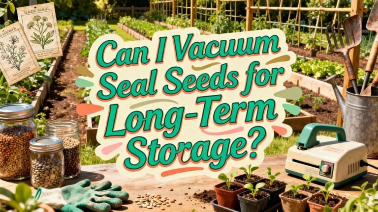 vacuum seal seeds effectively