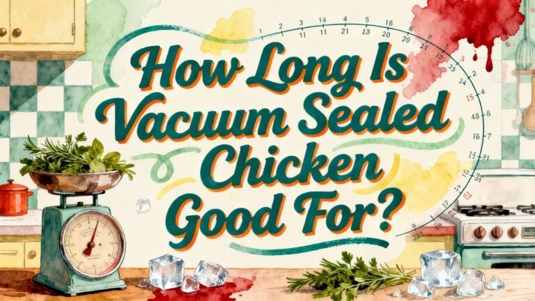 vacuum sealed chicken lifespan