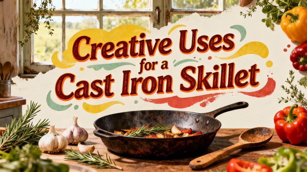 versatile cooking with skillet